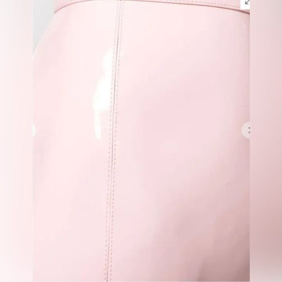 Emilio Pucci Patent Leather Mini Skirt Pink - Picture 15 of 15
